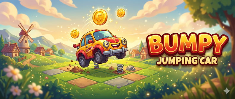 Bumpy Jumping Car