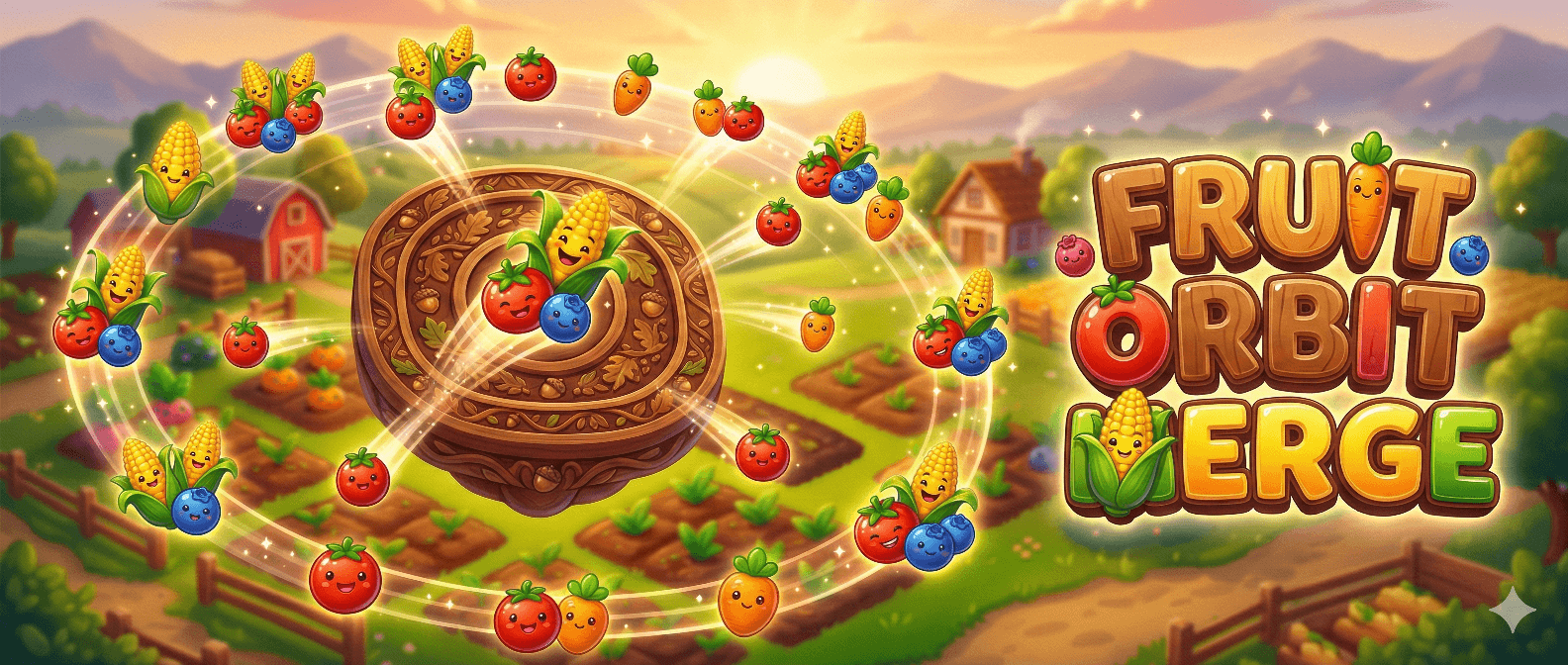 Fruit Orbit Merge banner