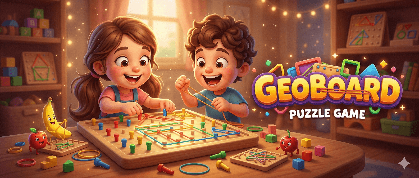 Geo Board Puzzle banner