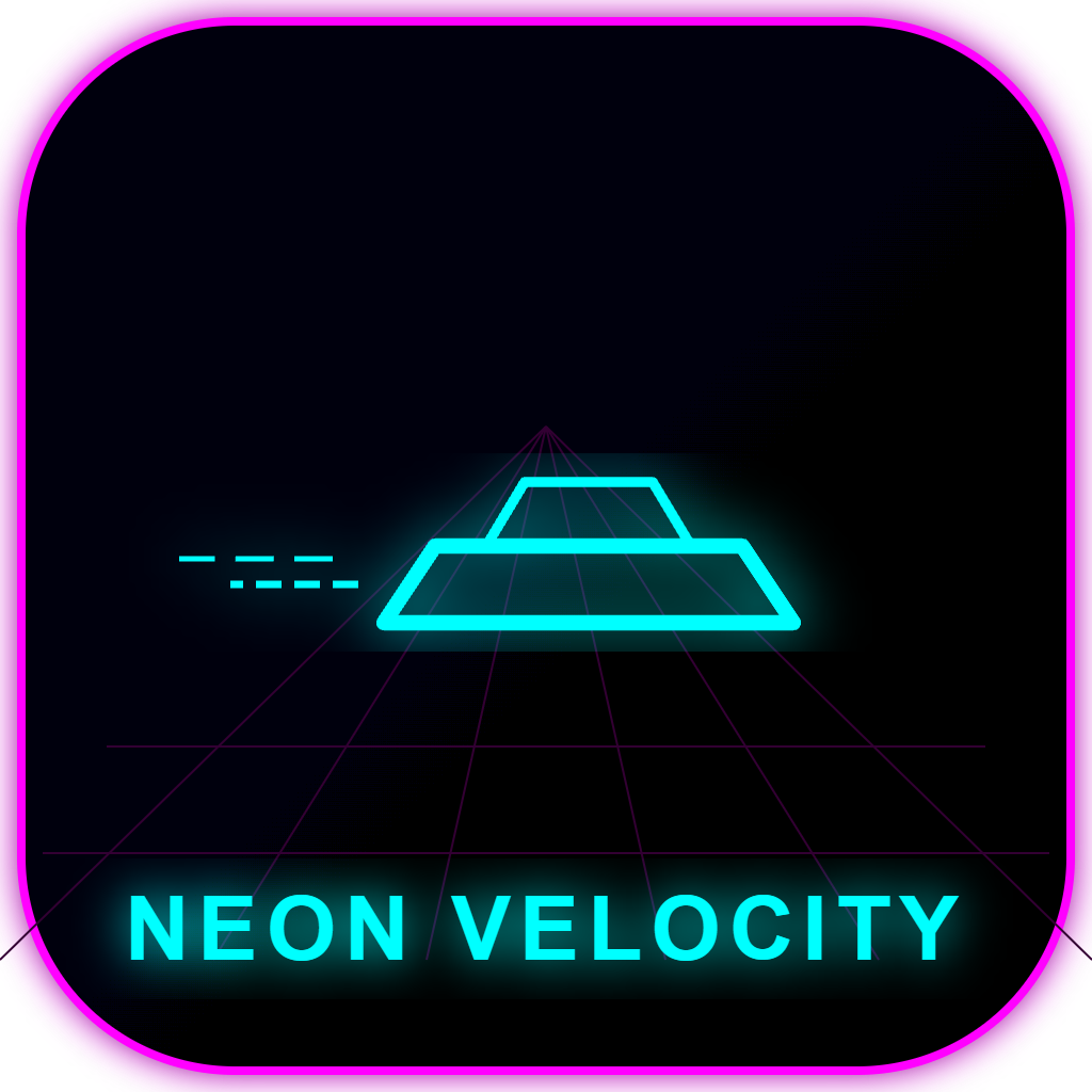 Neon Velocity Icon