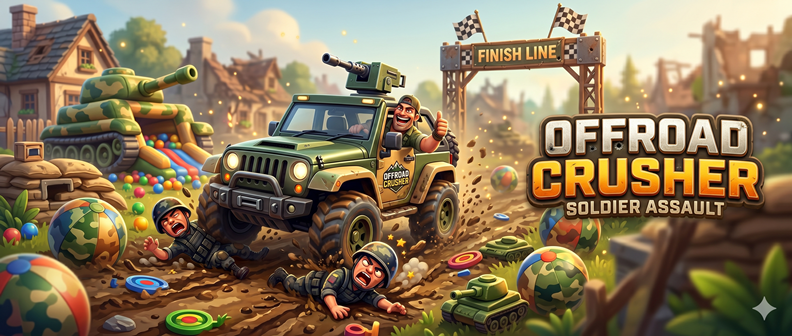 Offroad Crusher Soldier Assault