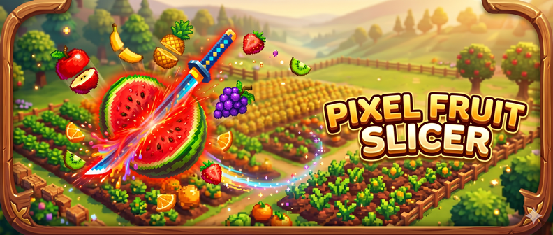 Pixel Fruit Slicer