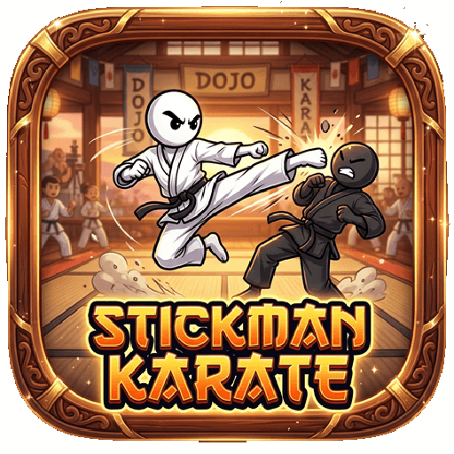 Stickman Karate Icon