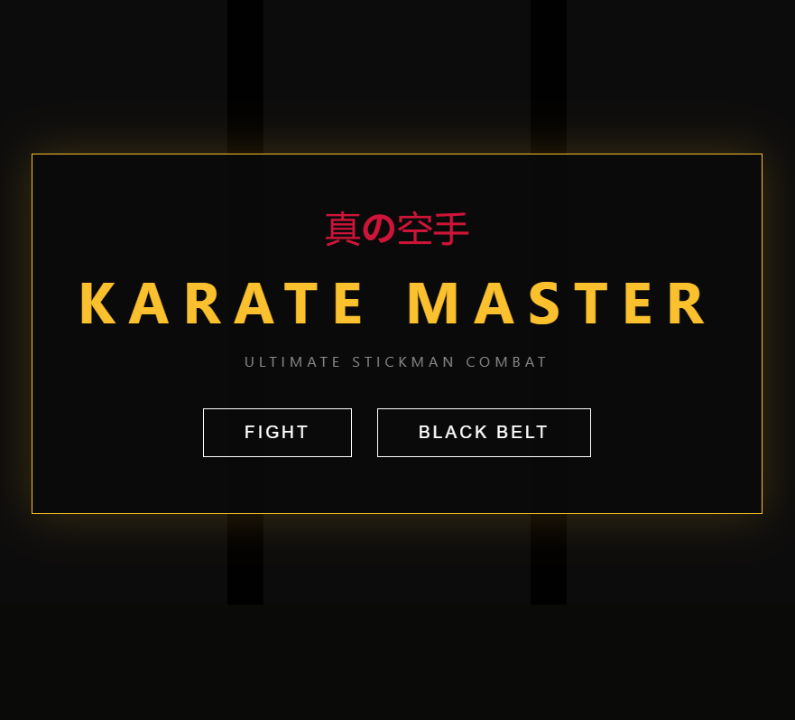 Stickman Karate High Demand Html5 Games