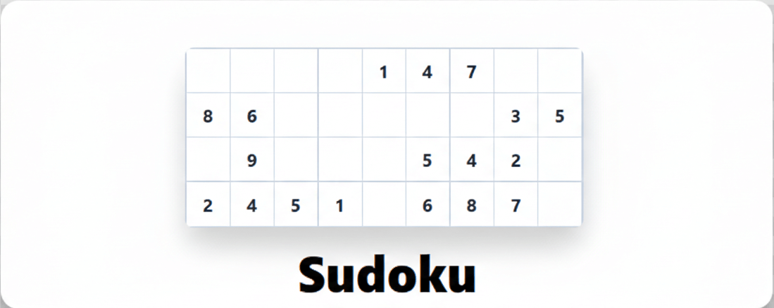 Sudoku banner