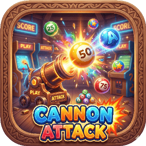 Cannon Attack game - Play Cannon Attack on HTML5 games