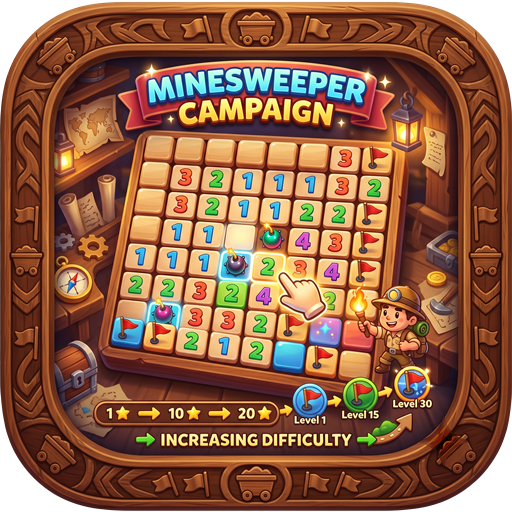 Mines weeper Campaign game - Play Mine Sweeper Campaign on HTML5 games