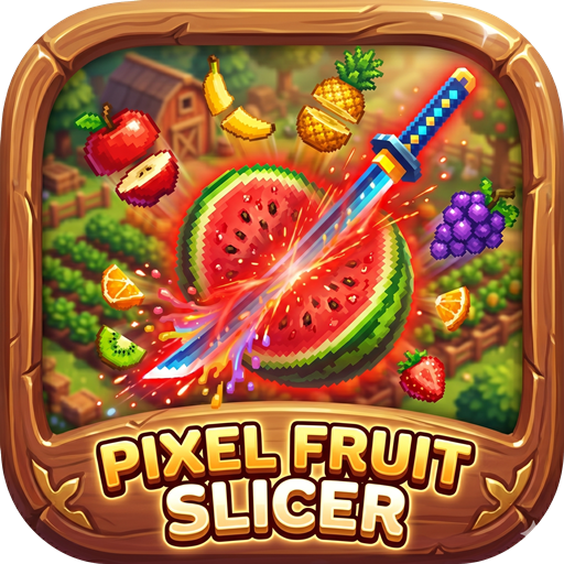 Pixel fruit slicer game - Play Pixel fruit slicer Adventure on HTML5 games