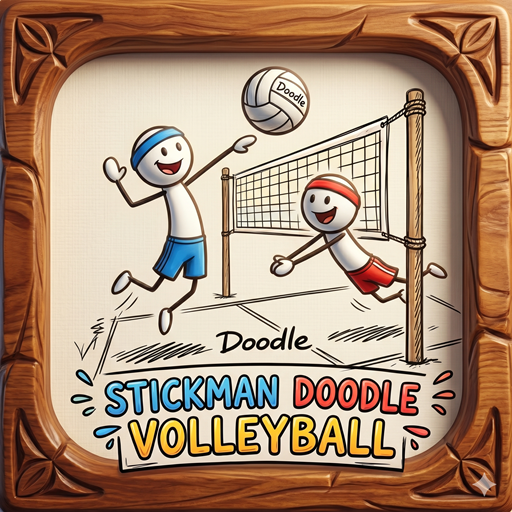 Stickman doodle volleyball game - Play Stickman doodle volleyball Adventure on HTML5 games